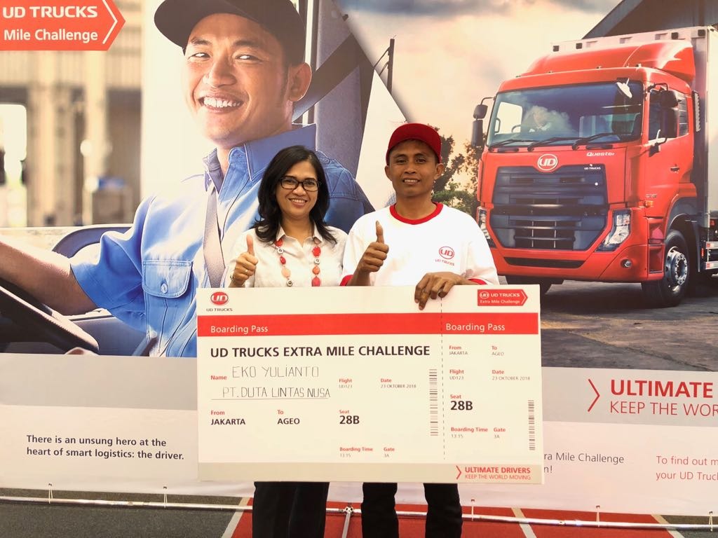 Juara Indonesia UD Extra Mile Challenge 2018